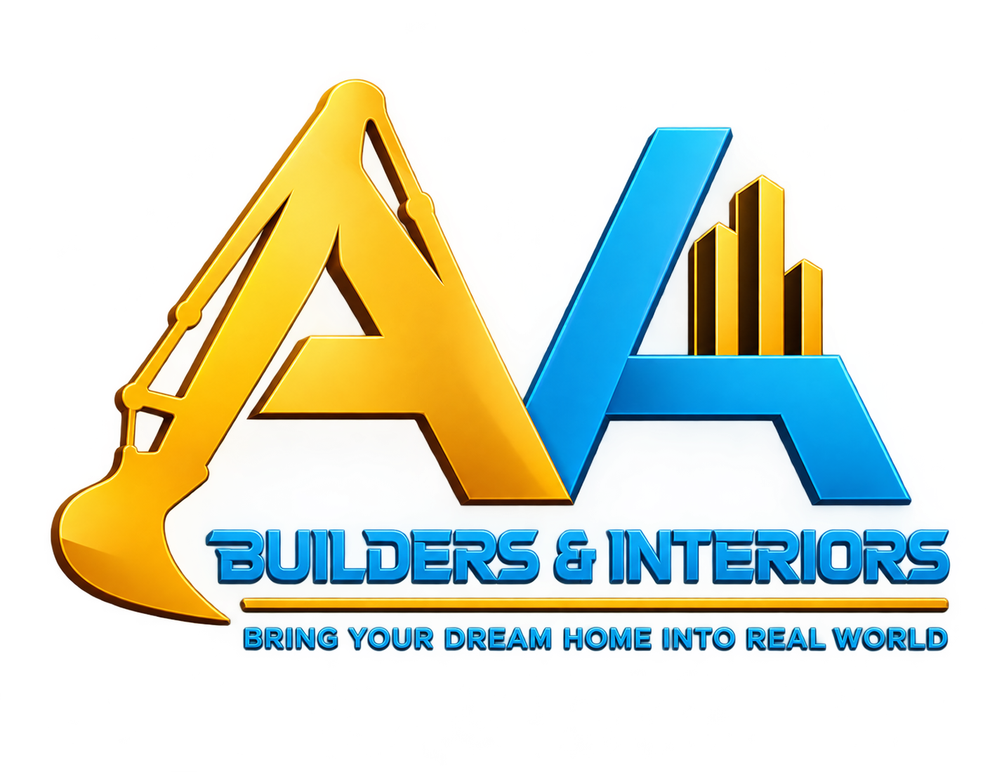 AA Builders & Interiors logo