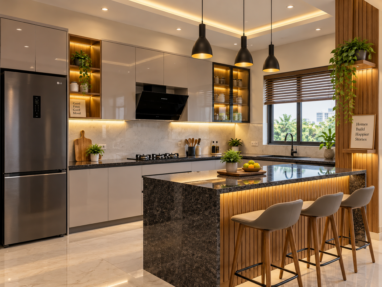Modular kitchen interior design